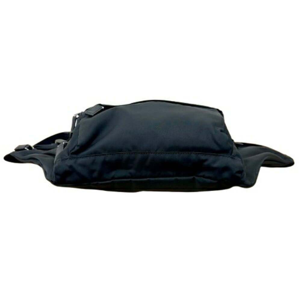 PRADA Black Leather Saffiano Shoulder Bag - Picture 5 of 10